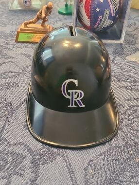 Colorado Rockies' Helmet Bank